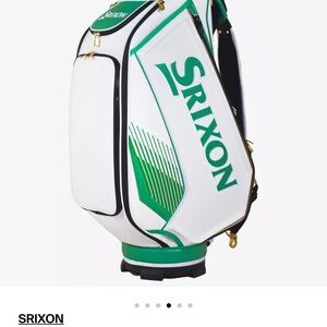 Srixon White and Green Duffel Bag